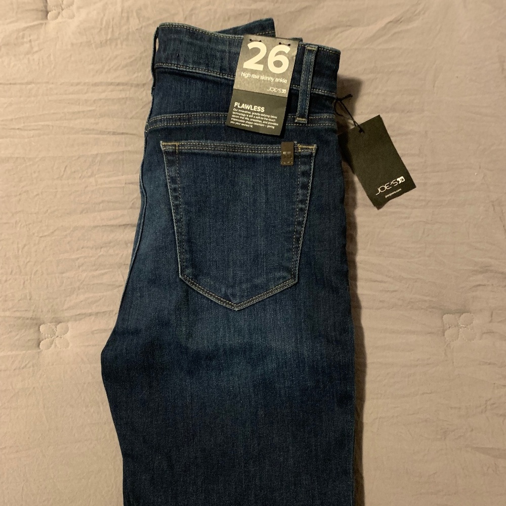 JOE’S Jeans High Rise Skinny Ankle “Flawless” size 26